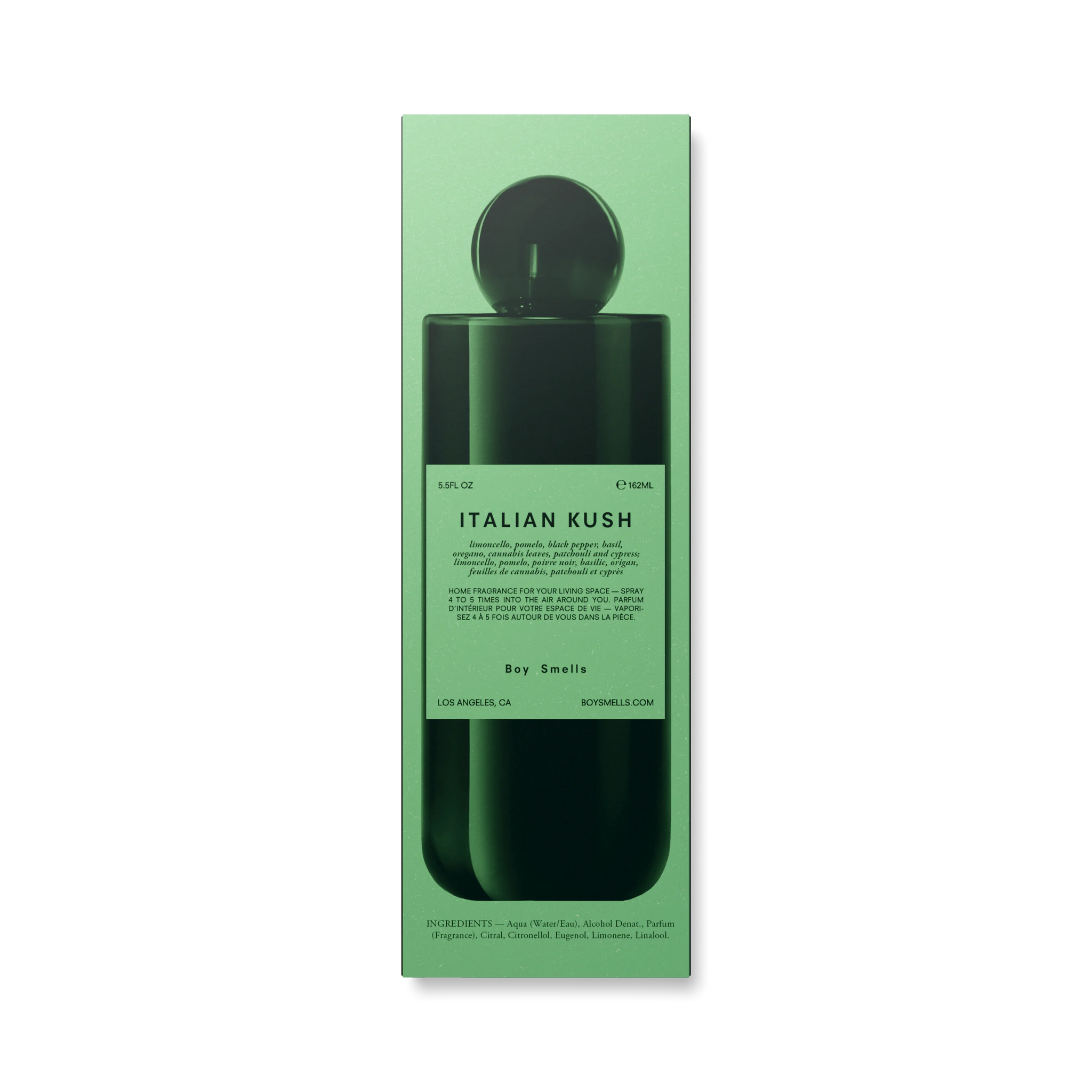 Boy Smells Italian Kush Room Spray | Prelude & Dawn | Los Angeles, CA