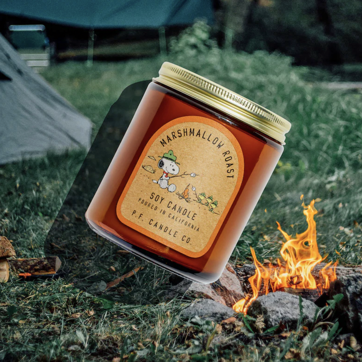 *LIMITED* Marshmallow Roast for Peanuts™ – Standard Candle