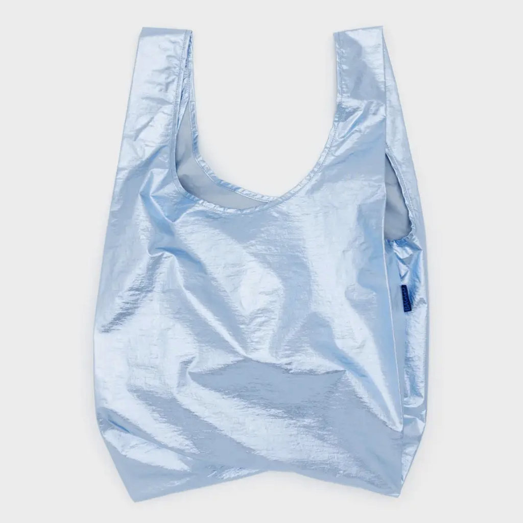 Standard Baggu - Metallic Light Blue