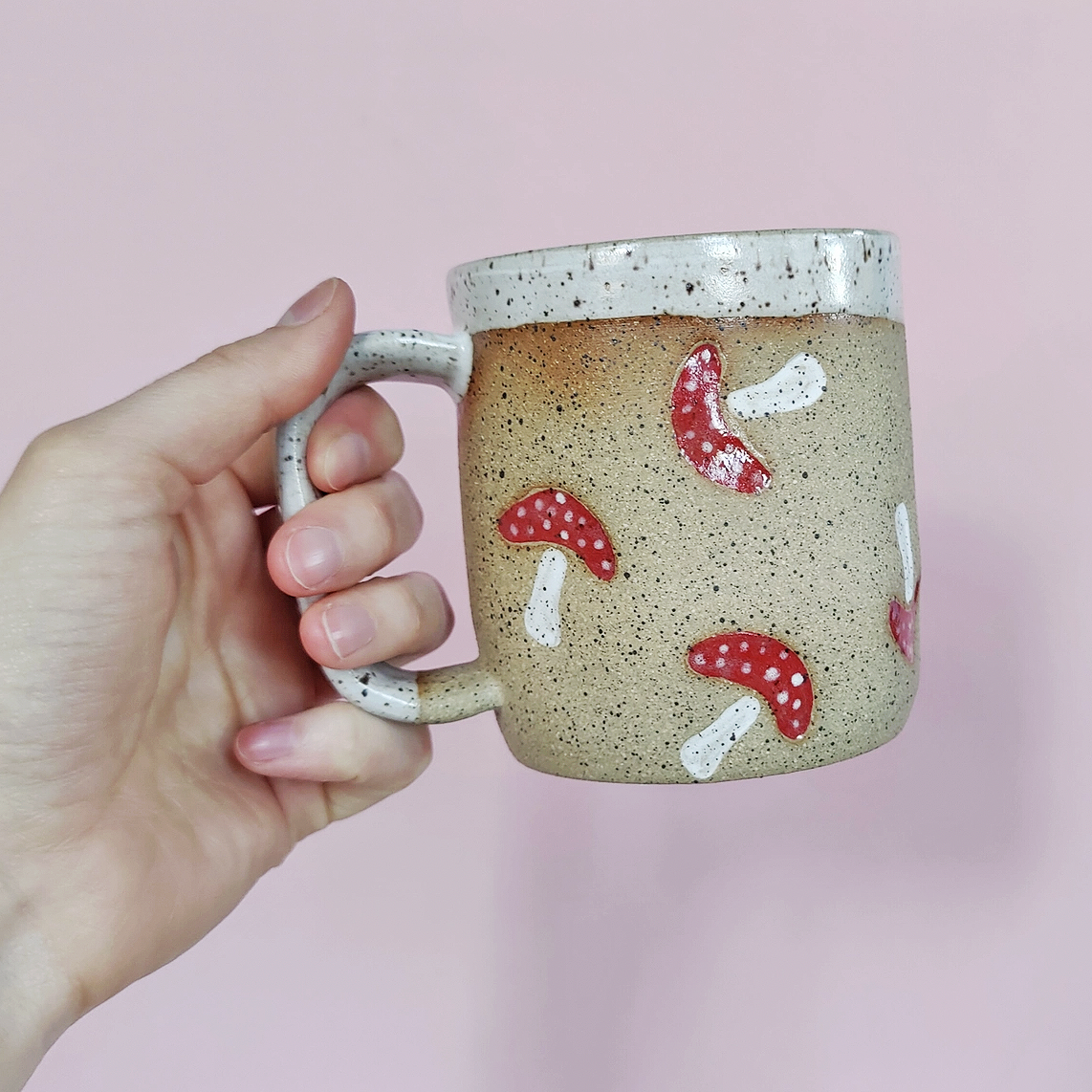 Mushroom Ceramic Mug