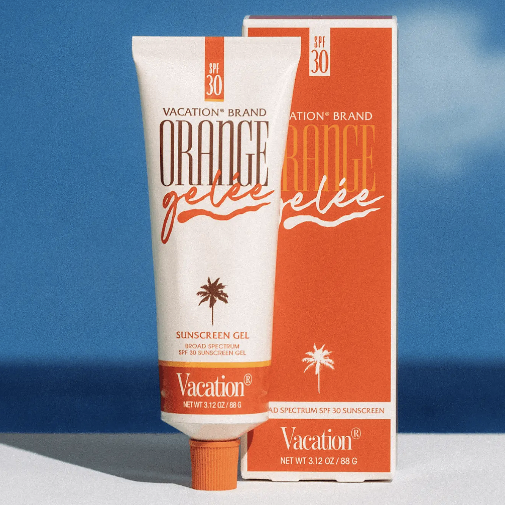 Vacation | Orange Gelée SPF 30 Sunscreen Gel | Prelude & Dawn | Los Angeles, CA