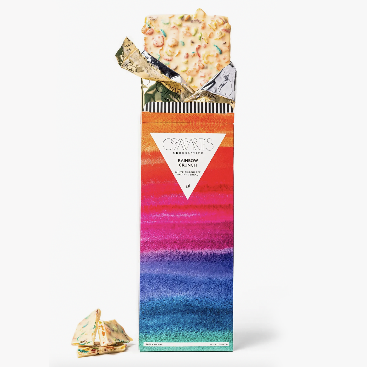 Compartés | Rainbow Crunch Cereal Chocolate Bar| Prelude and Dawn| Los Angeles, CA