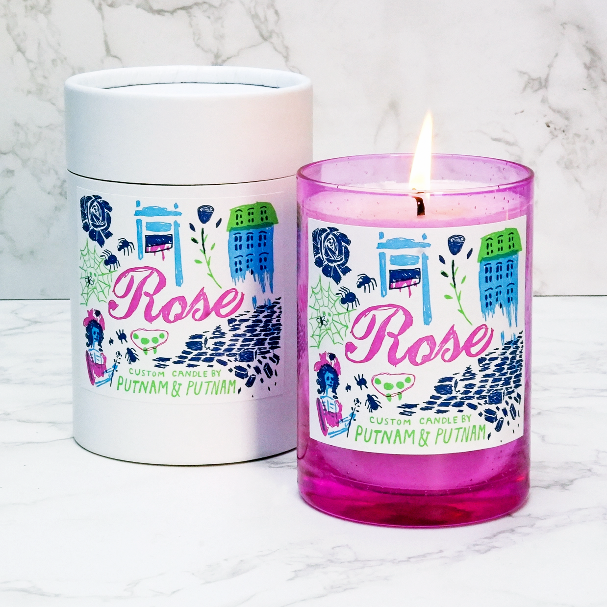 Rose Candle - 18 oz.