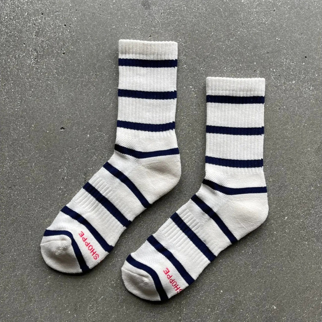 Le Bon Shoppe Striped Boyfriend Socks | Prelude & Dawn | Los Angeles