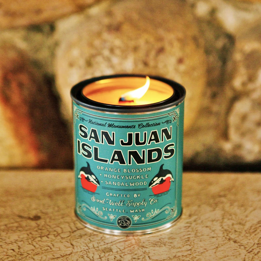 San Juan Islands Soy Candle