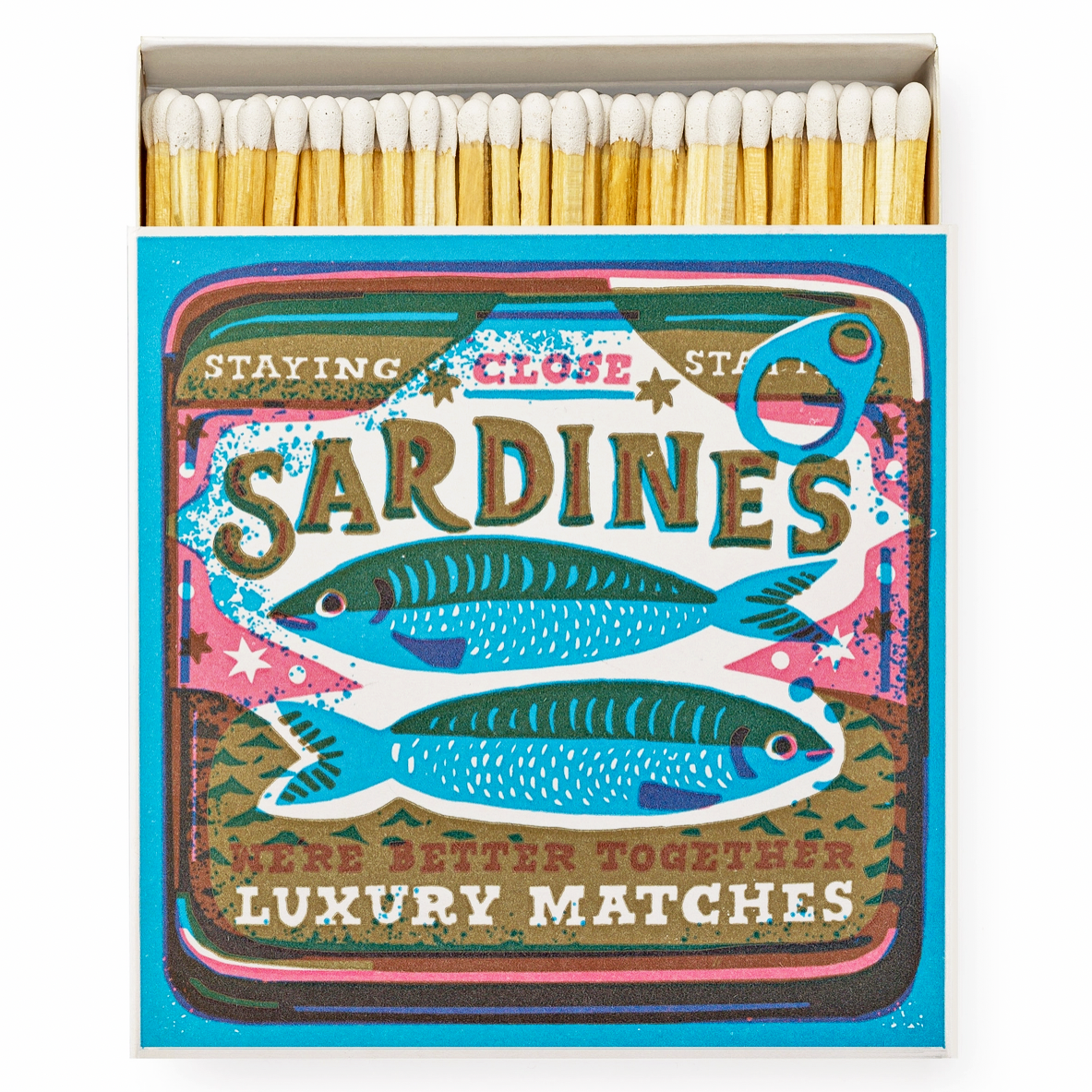 Better Together Sardines | Square - Safety Matches