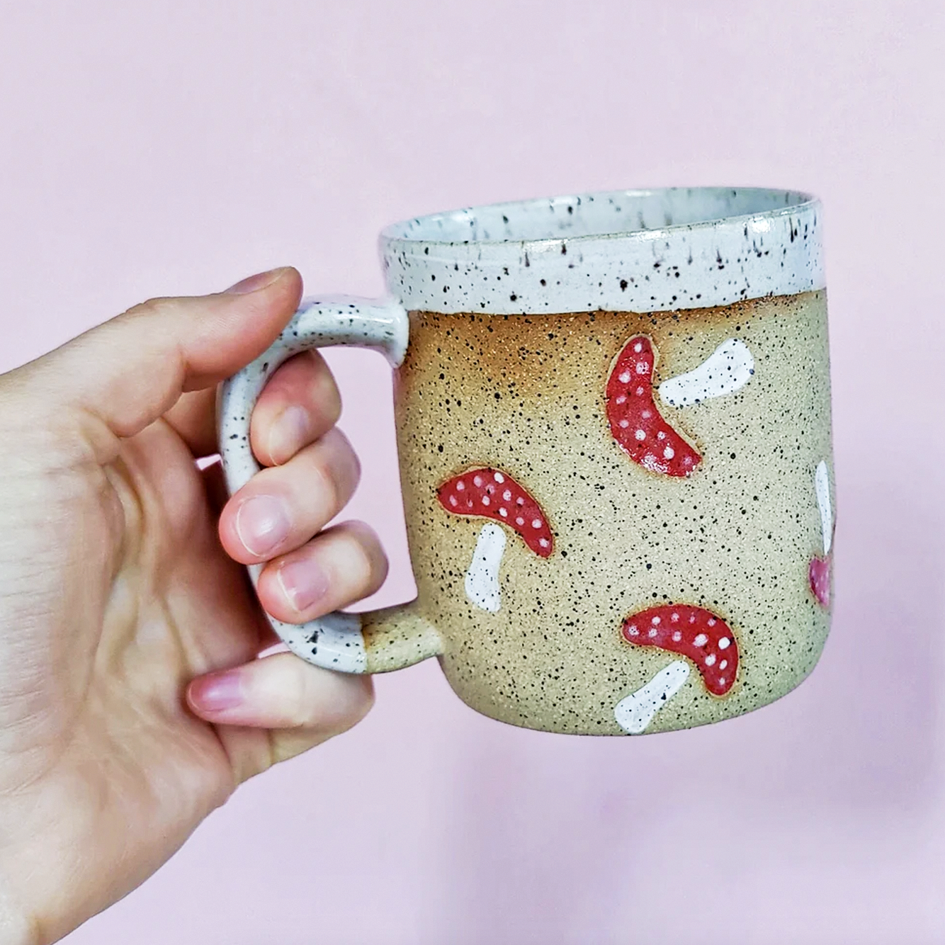 Mushroom Ceramic Mug