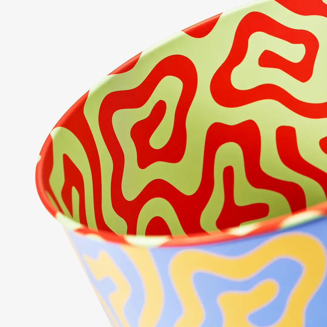 Areaware Dusen Dusen Pattern Bin in Spiral | Prelude & Dawn | Los Angeles, CA