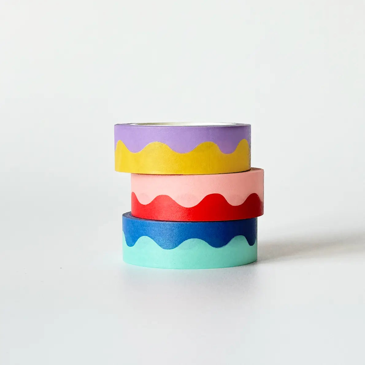 Idlewild Co. Washi Tape - Set of 3 Squiggle | Prelude & Dawn | Los Angeles, CA