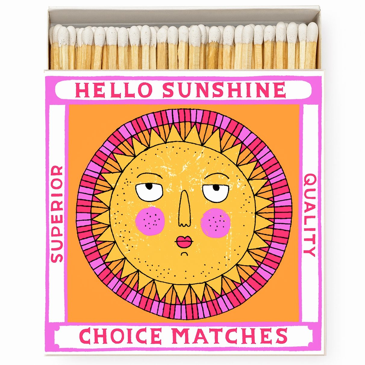 Hello Sunshine | Square - Safety Matches