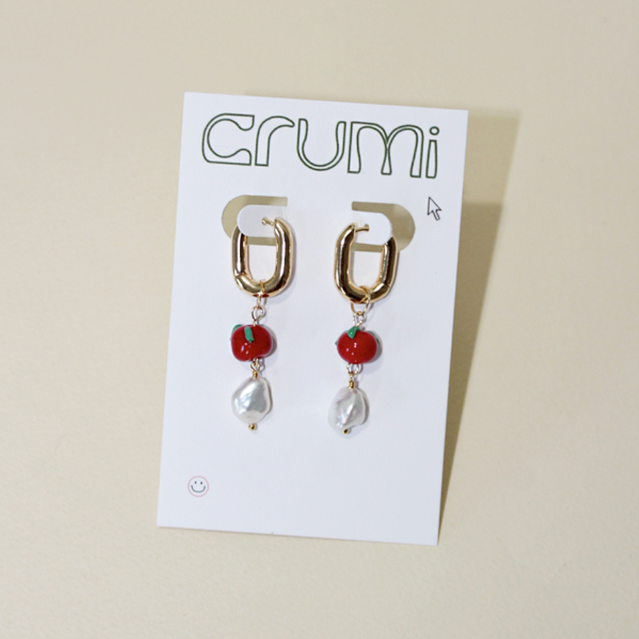 CRUMi Stuff Jewelry | Tomatina Earrings | Prelude & Dawn | Los Angeles