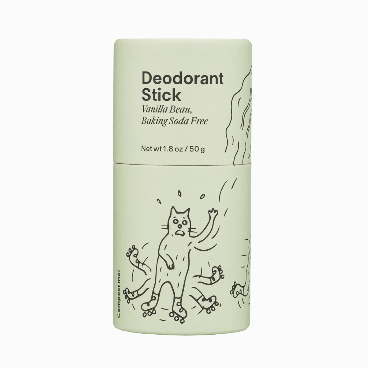 Meow Meow Tweet Vanilla Bean Baking Soda Free Deodorant Stick | Prelude & Dawn | Los Angeles