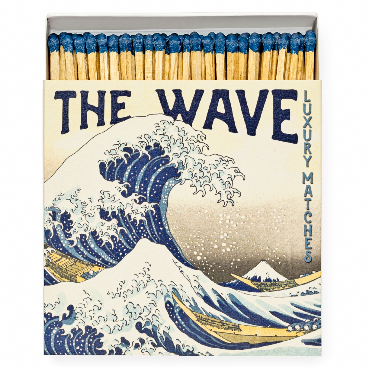 Hokusai Wave | Square - Safety Matches