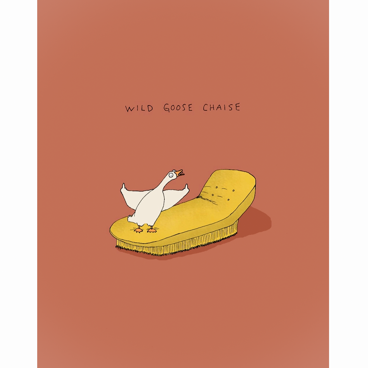 Wild Goose Chaise Art Print