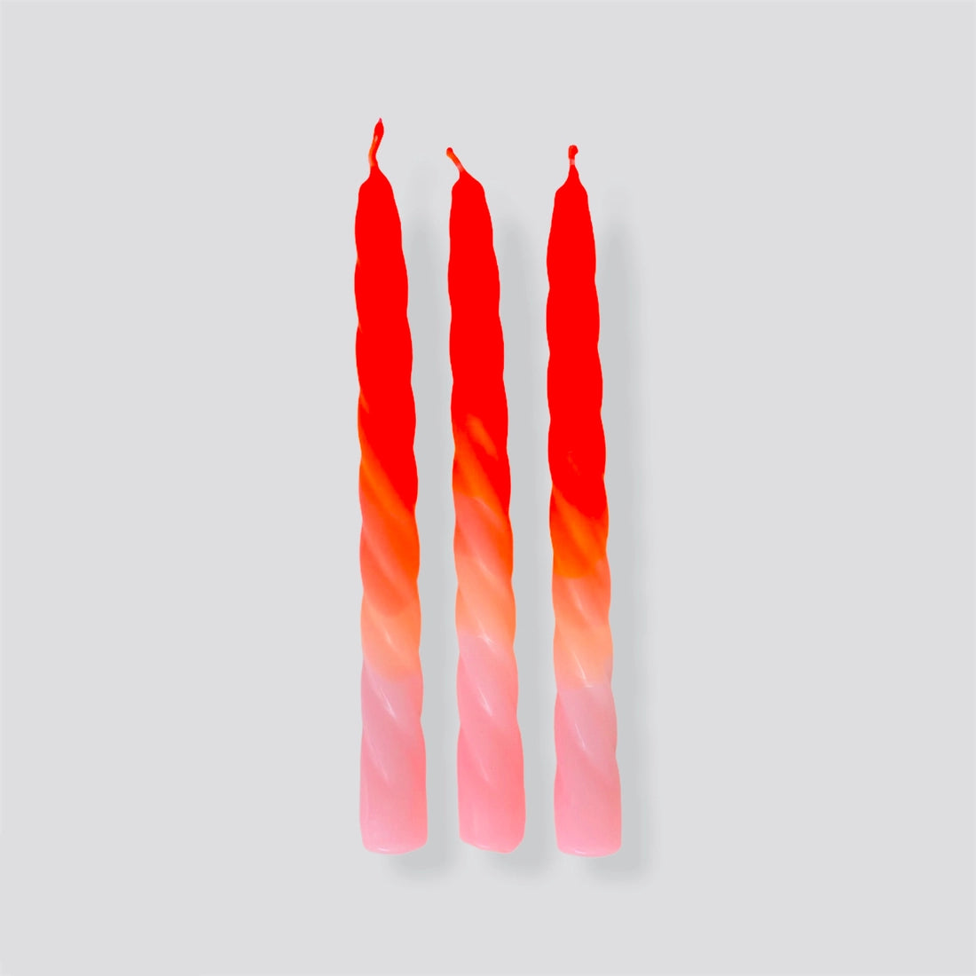 Pink Stories Dip Dye Twisted Candles | Prelude & Dawn | Los Angeles, CA