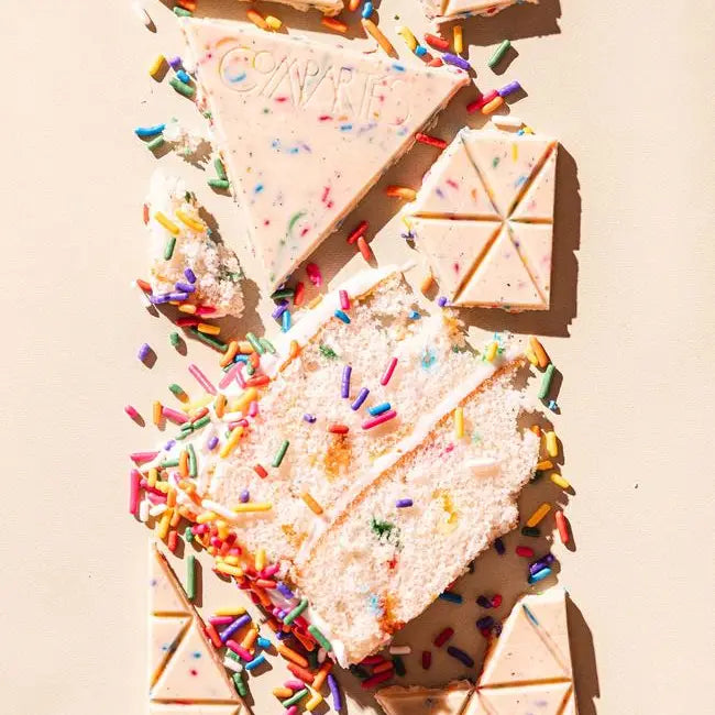 Compartés Chocolate Birthday Cake Chocolate Bar | Prelude and Dawn| Los Angeles, CA