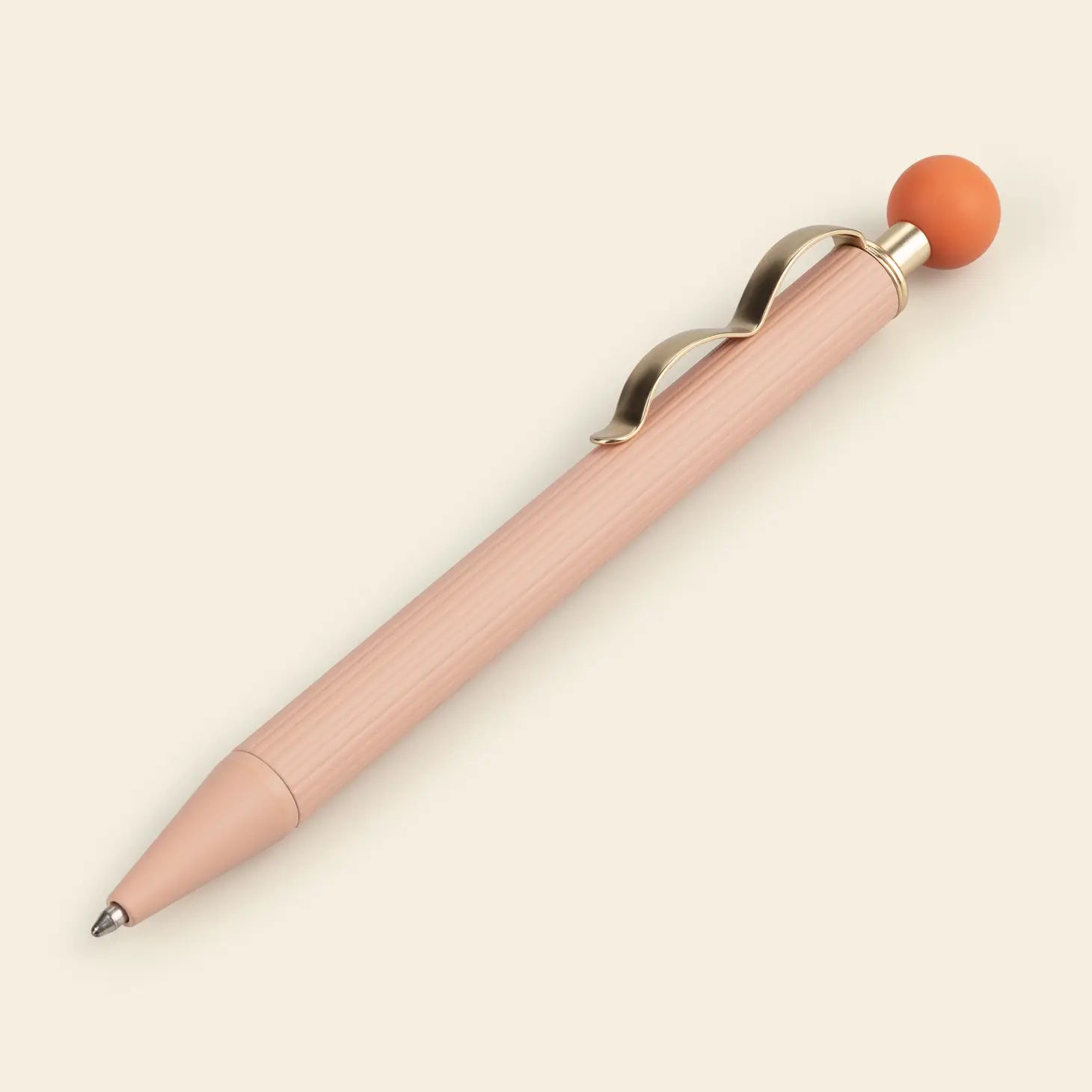 Curve Ballpoint Pen - Pink