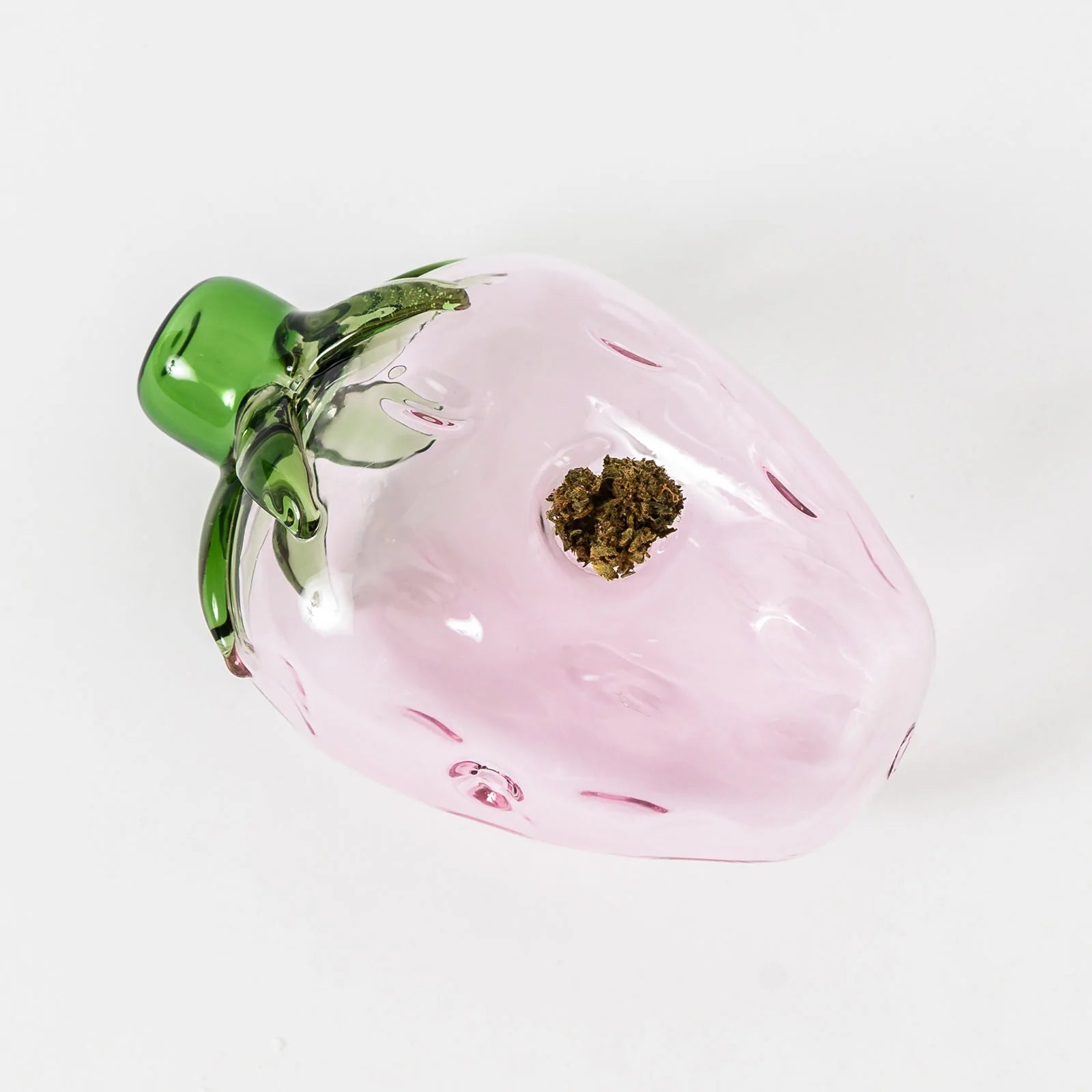 Edie Parker Flower Strawberry Glass Fruit Pipe | Prelude & Dawn | Los Angeles