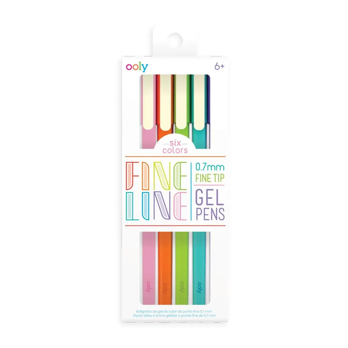 Ooly Fine Lines Gel pens set of 6 | Prelude & Dawn | Los Angeles
