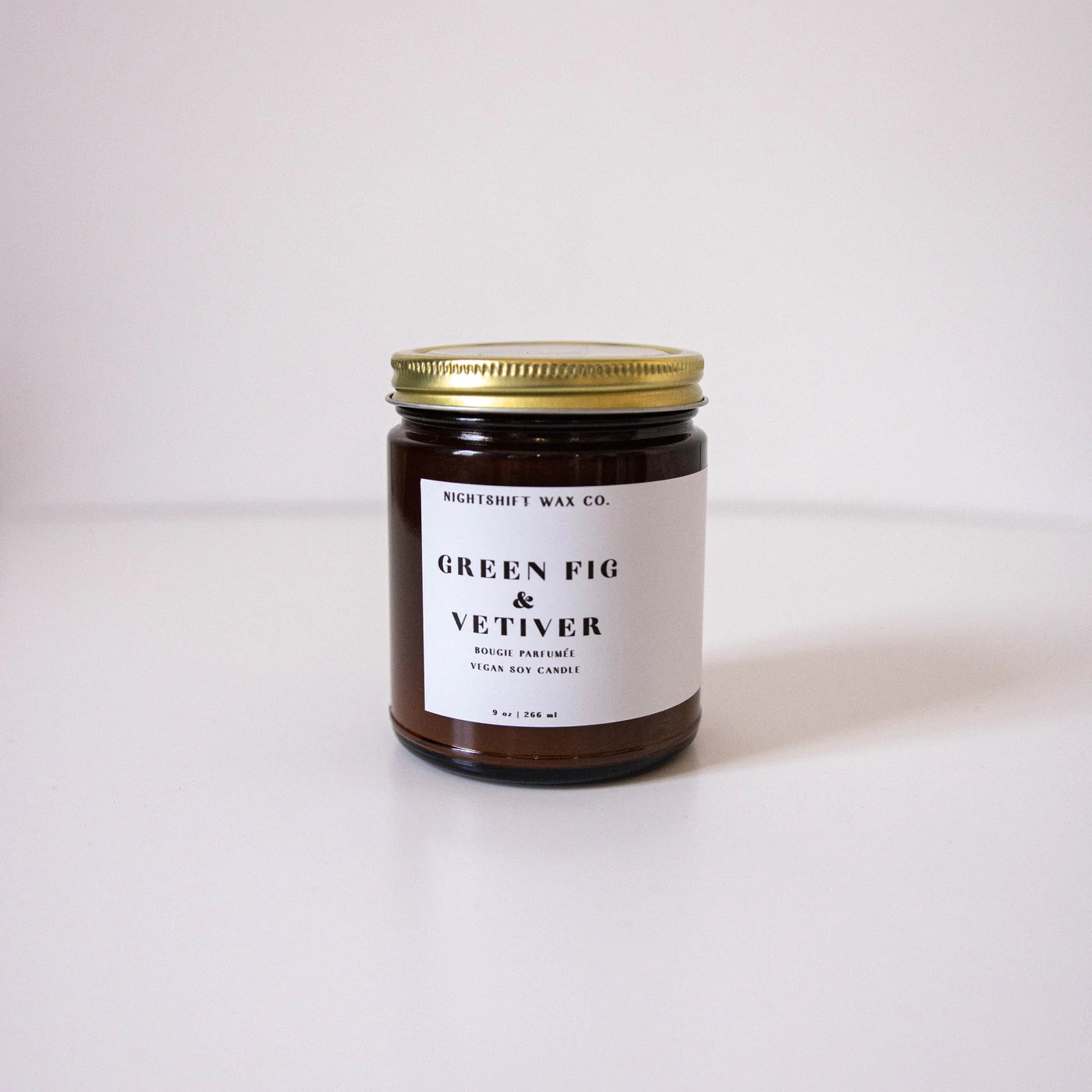 Nightshift Wax Co. Green Fig + Vetiver Soy Candle | Prelude & Dawn | Los Angeles, CA