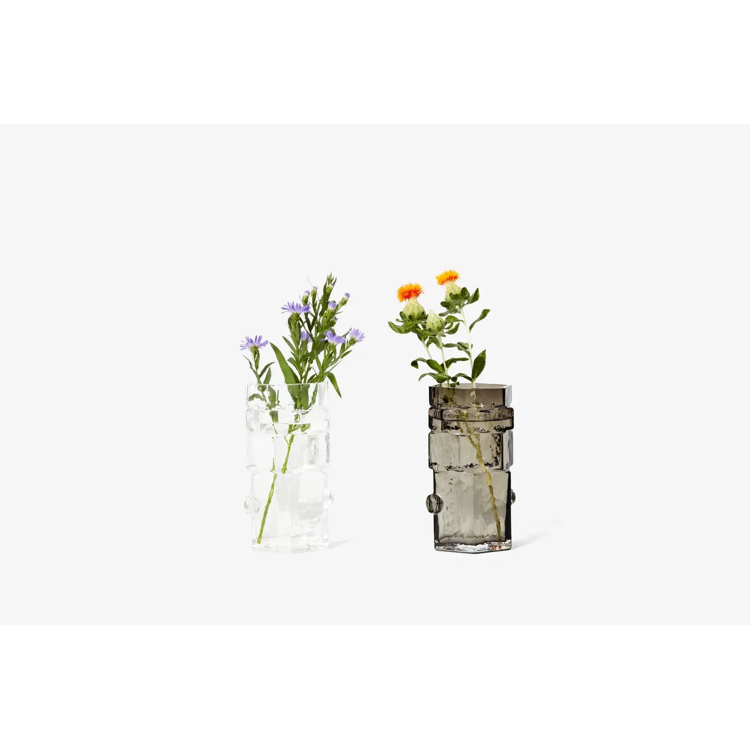 Areaware Hex Vase - Clear| Prelude and Dawn | Los Angeles, CA