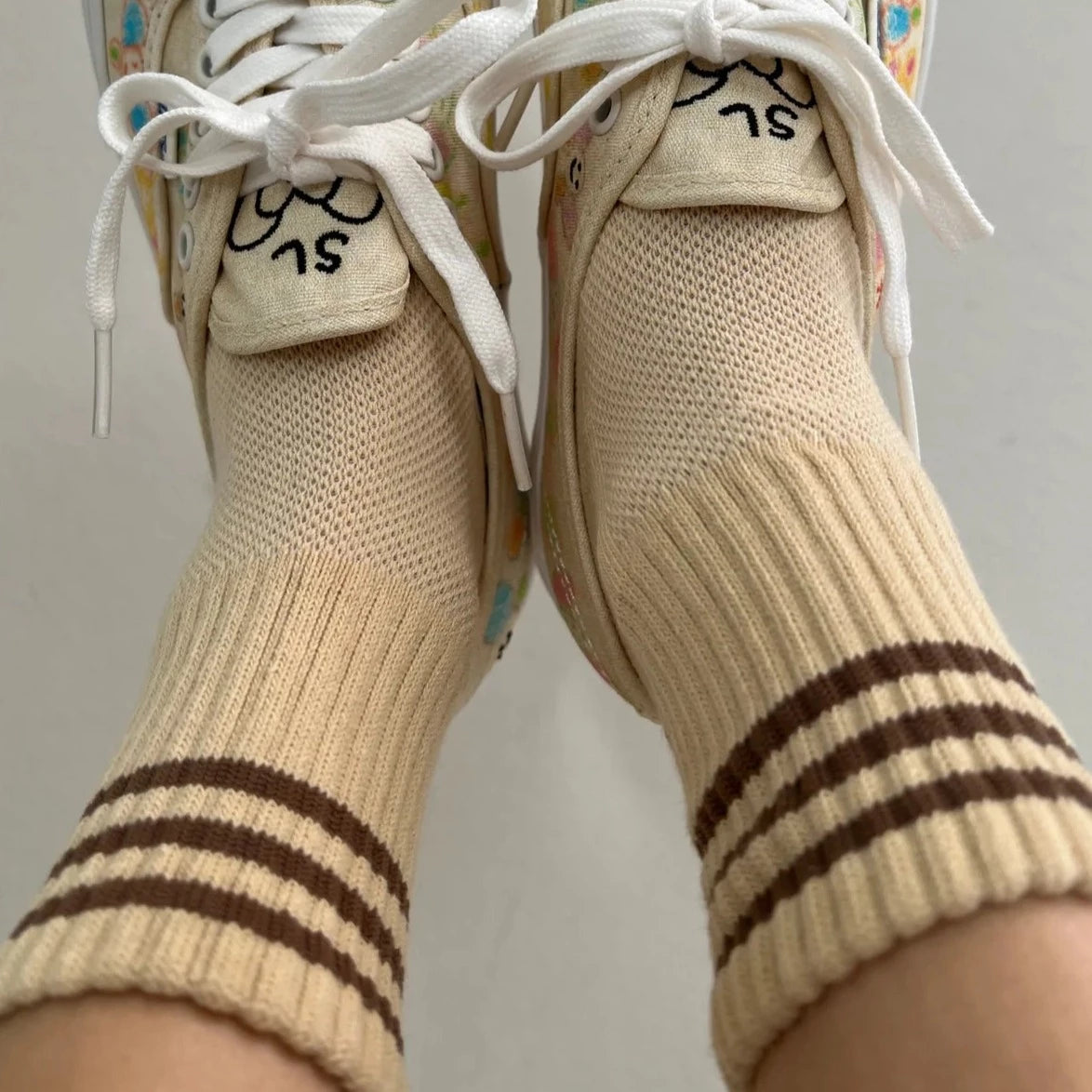 Le Bon Shoppe Girlfriend Socks Daisy | Prelude & Dawn | Los Angeles