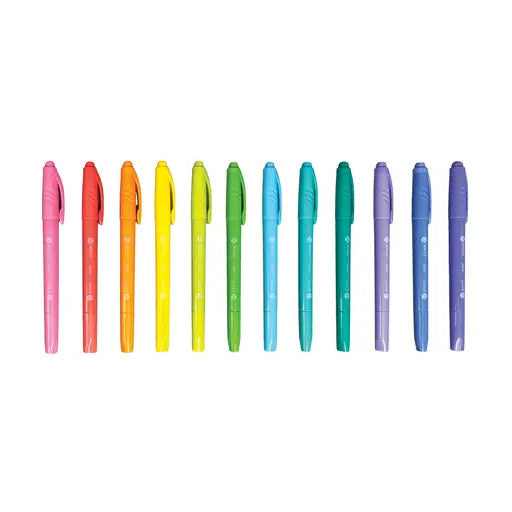 Ooly Pastel Hues Markers - Set of 12 | Prelude & Dawn | Los Angeles