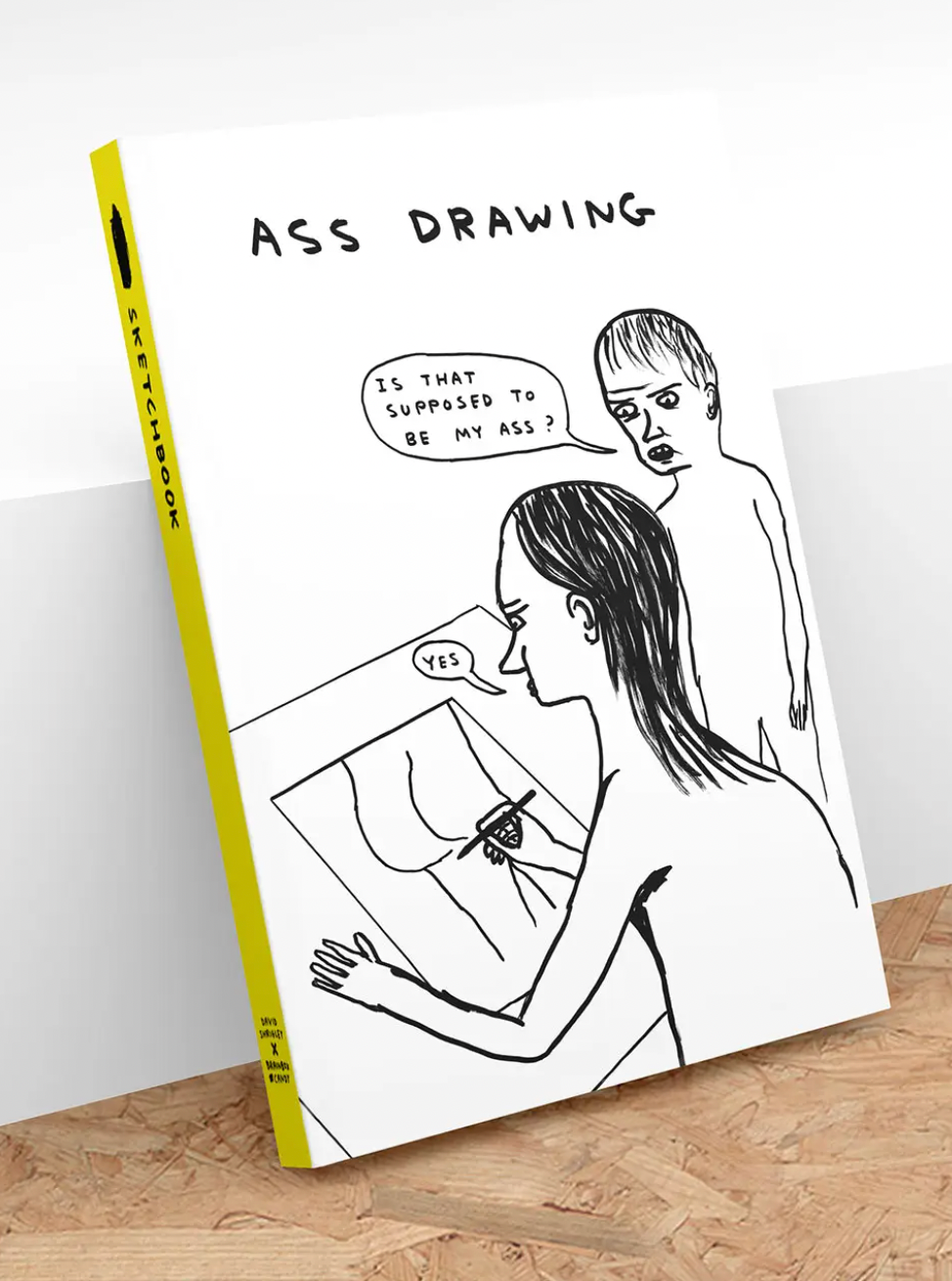 David Shrigley x Brainbox Candy Sketchbook Ass Drawing | Prelude & Dawn | Los Angeles, CA