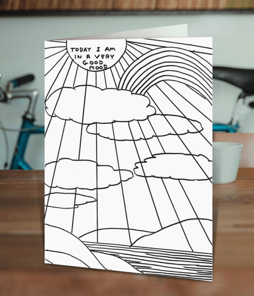 Today I am in a Very Good Mood Card