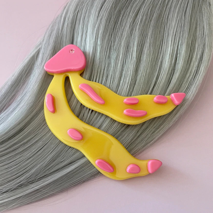 Centinelle Hair Accessories Bananas Hair Clip by Liv Lee | Prelude & Dawn | Los Angeles, CA