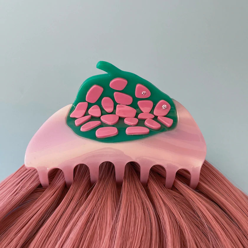 Centinelle Rockmelon Hair Claw by Liv Lee | Prelude & Dawn | Los Angeles, CA