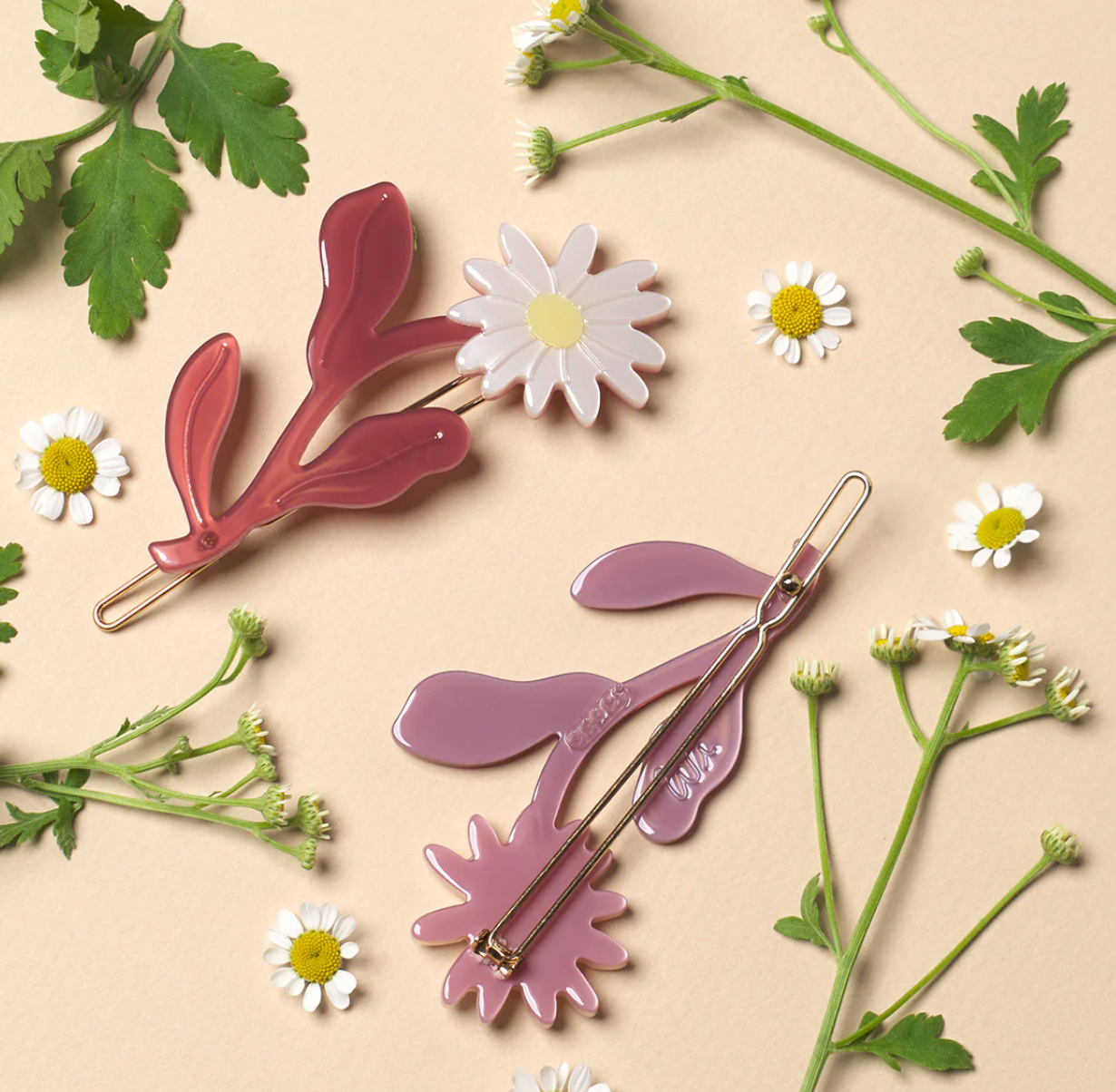 Winona Irene Marguerite Barrette Set | Prelude and Dawn Los Angeles, CA