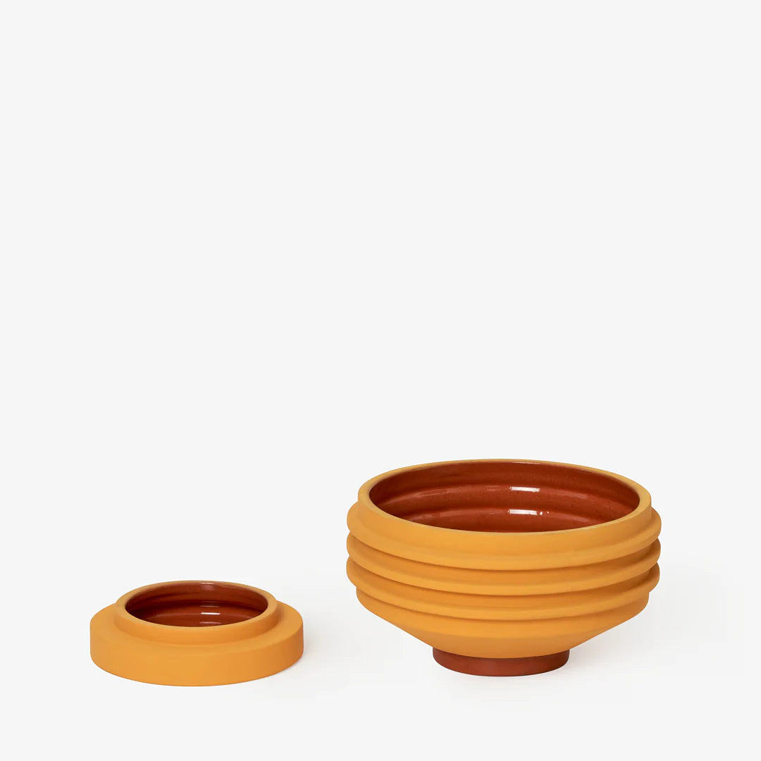 Areaware Strata Planter Yellow | Prelude & Dawn | Los Angeles