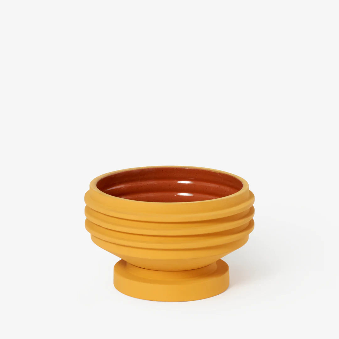 Areaware Strata Planter Yellow | Prelude & Dawn | Los Angeles