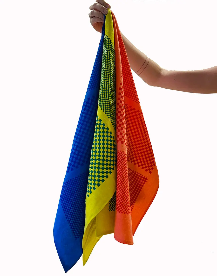 Tea Towel - Checks On Checks