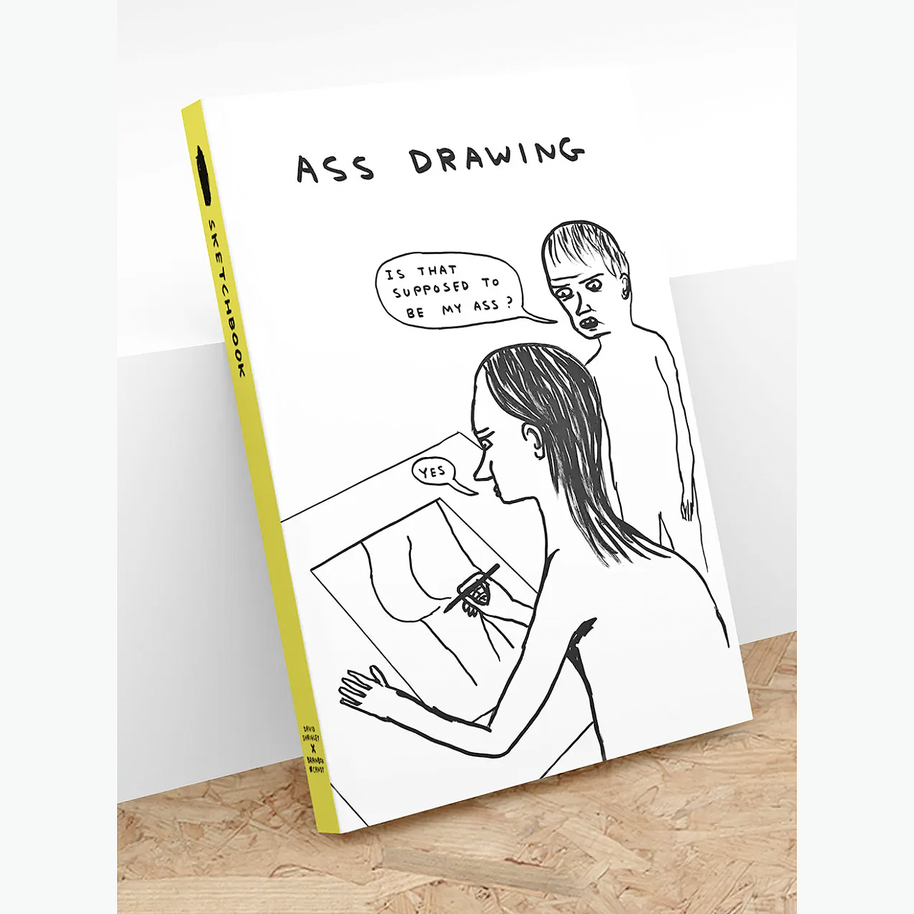 David Shrigley x Brainbox Candy Sketchbook Ass Drawing | Prelude & Dawn | Los Angeles, CA