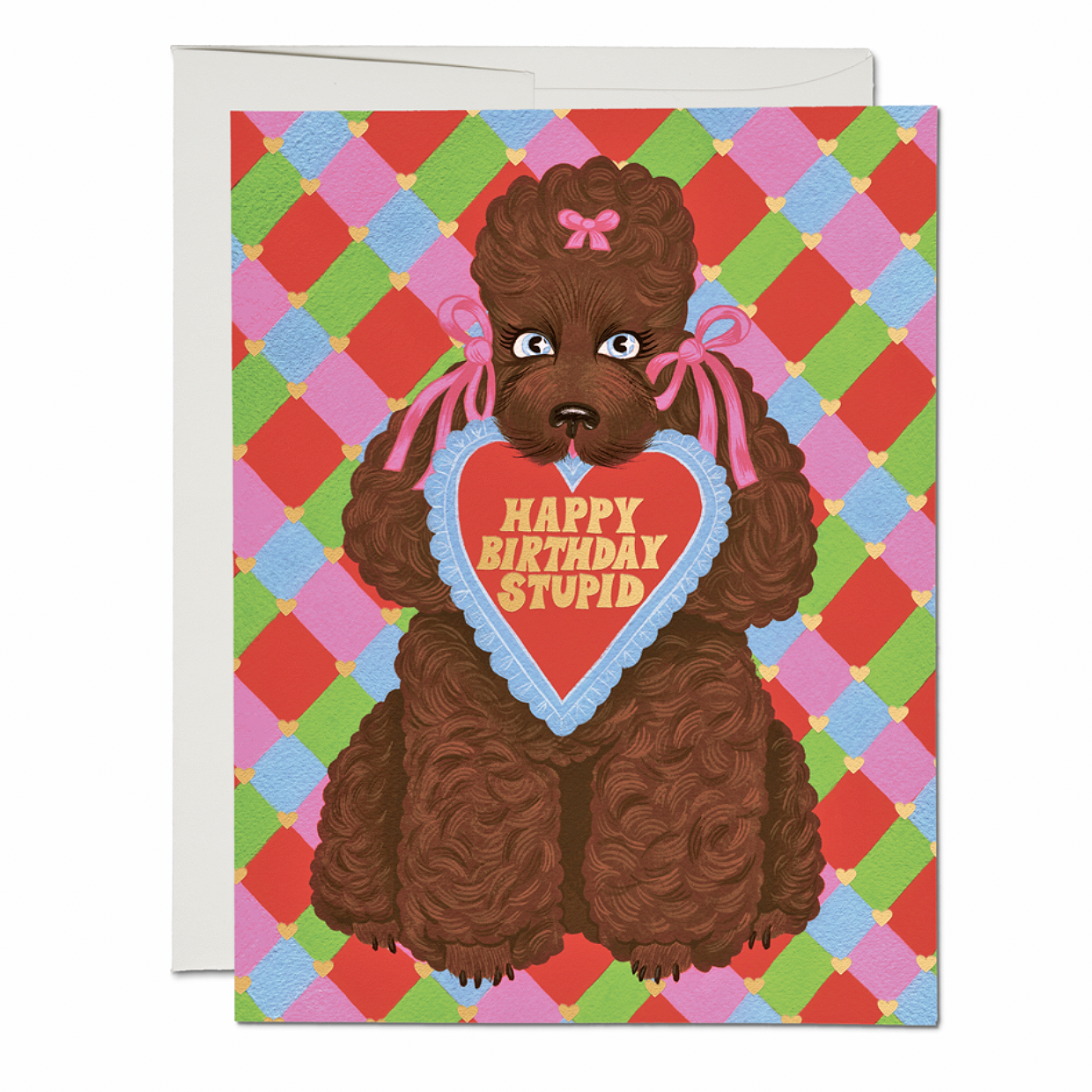 Red Cap Cards | Birthday Poodle | Prelude and Dawn | Los Angeles, CA