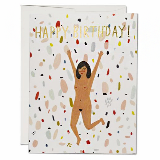 Red Cap Cards | Birthday Suit Card | Prelude and Dawn | Los Angeles, CA