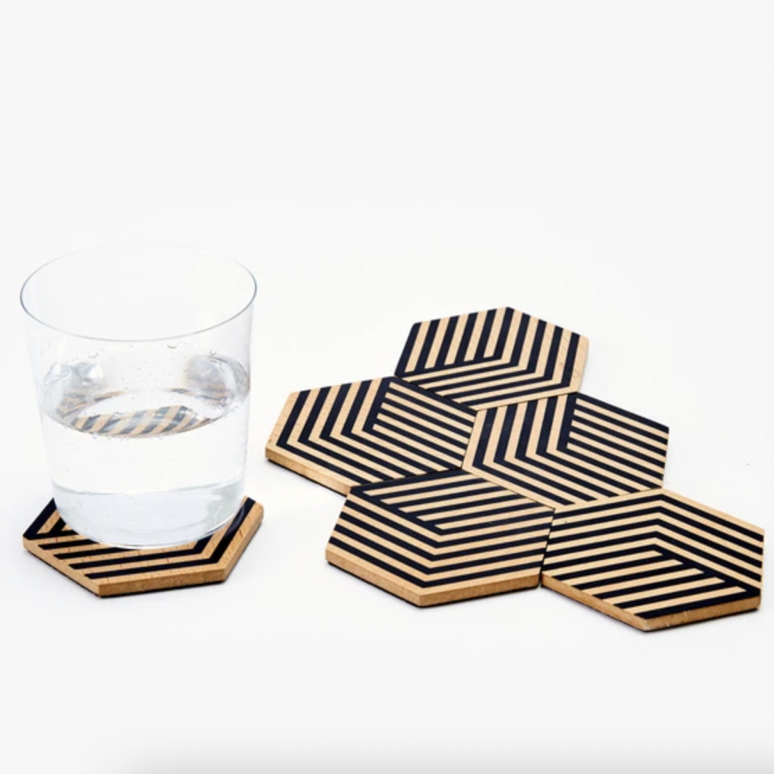 Table Tiles - Optic Black