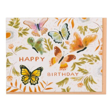 Butterflies Happy Birthday