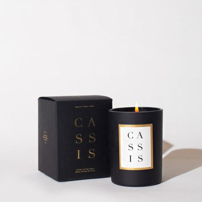 CASSIS Holiday Edition Noir Candle