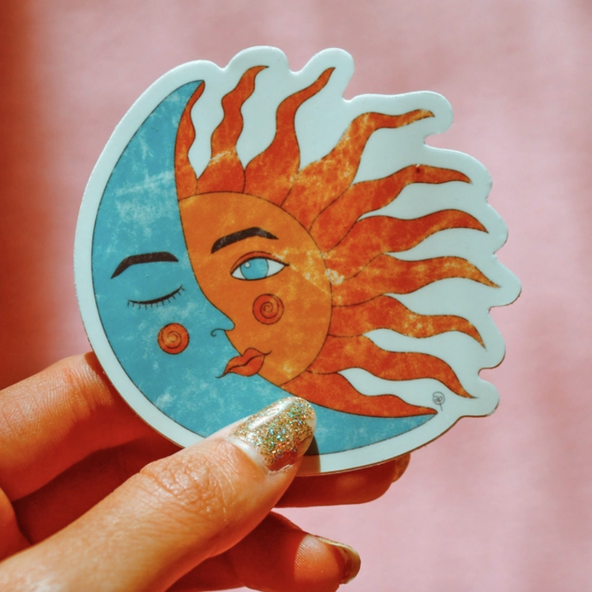 Inner Peach Design Celestial Love Sticker | Prelude & Dawn | Los Angeles, CA