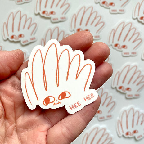 Allison McKeen Hee Hee Sticker | Prelude & Dawn | Los Angeles