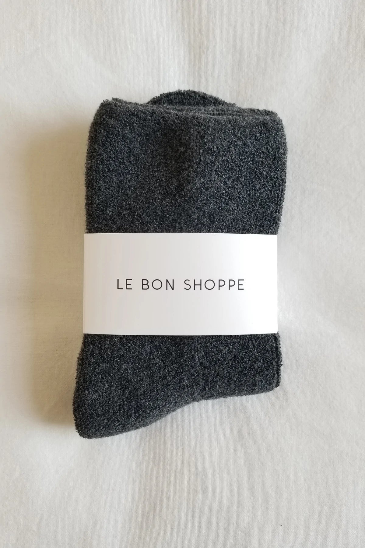 Le Bon Shoppe Cloud Socks Charcoal | Prelude & Dawn | Los Angeles