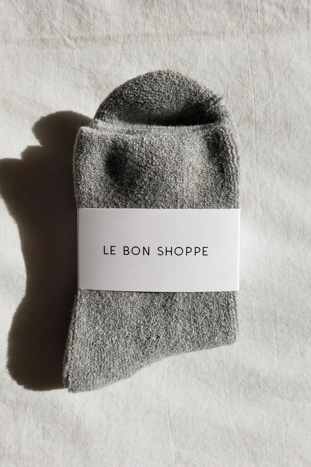 Le Bon Shoppe Cloud Socks Heather Gray | Prelude & Dawn | Los Angeles