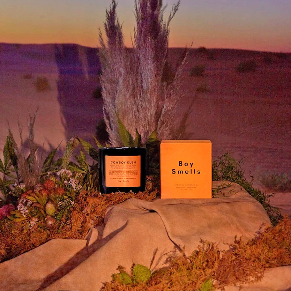 Boy Smells | Cowboy Kush Candle | Prelude & Dawn | Los Angeles, CA
