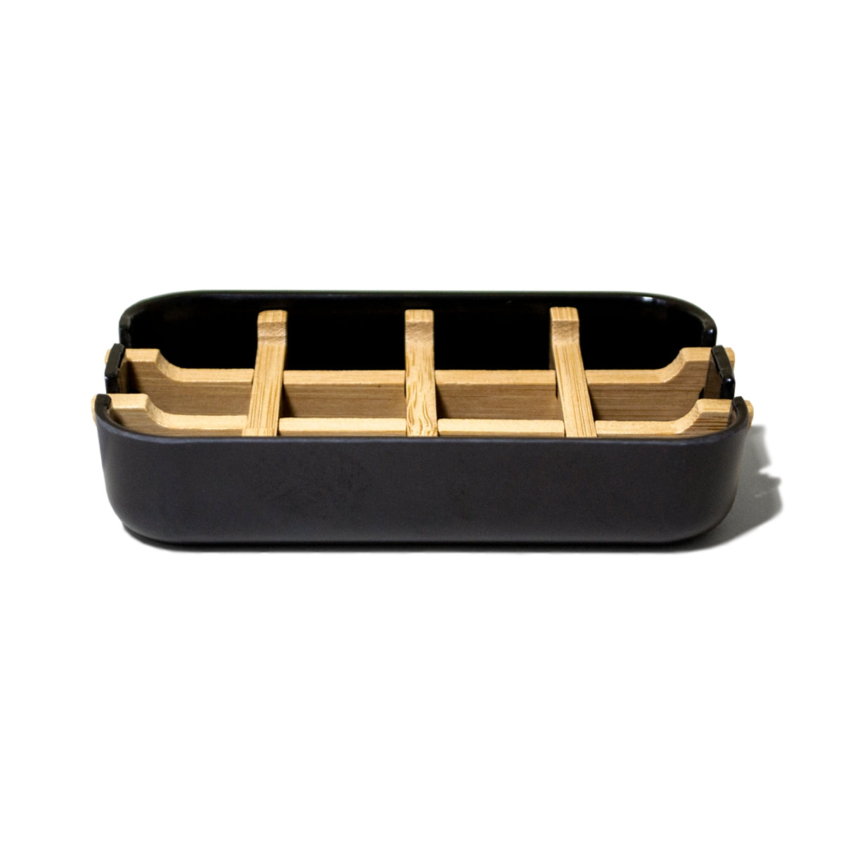 Plant Fiber Soap Dish - Black
