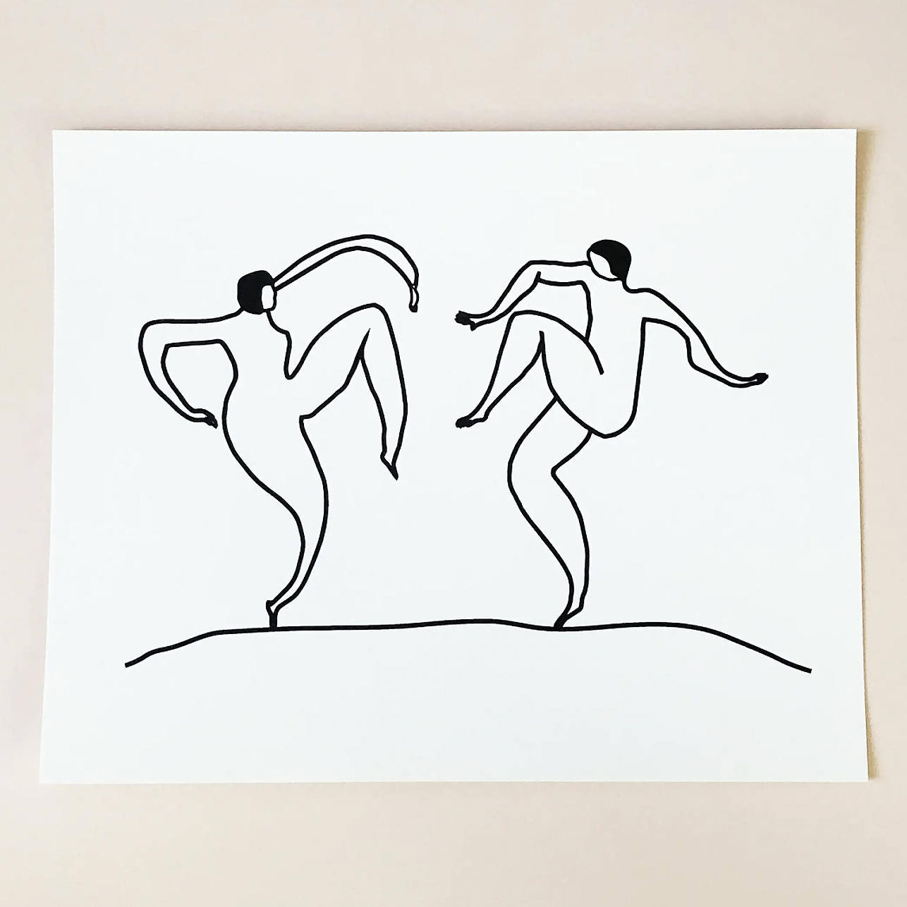 Dancers Print