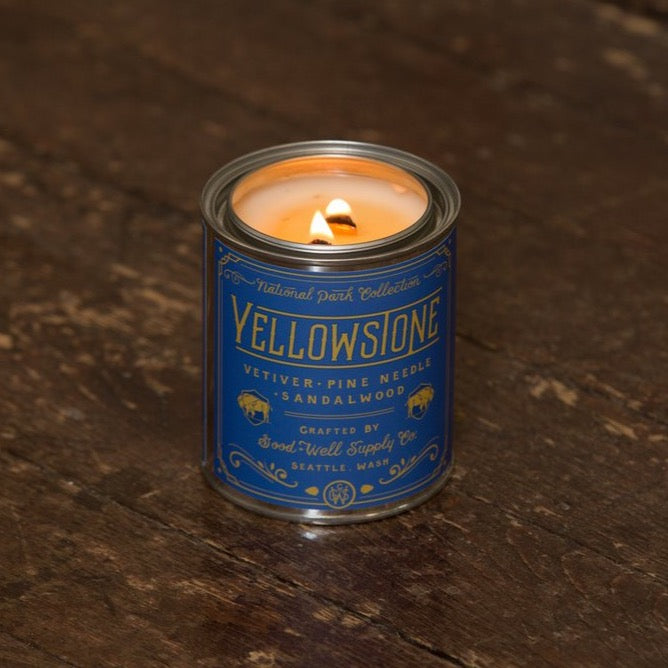  Good & Well Supply Co Yellowstone Soy Candle | Prelude and Dawn | Los Angeles, CA