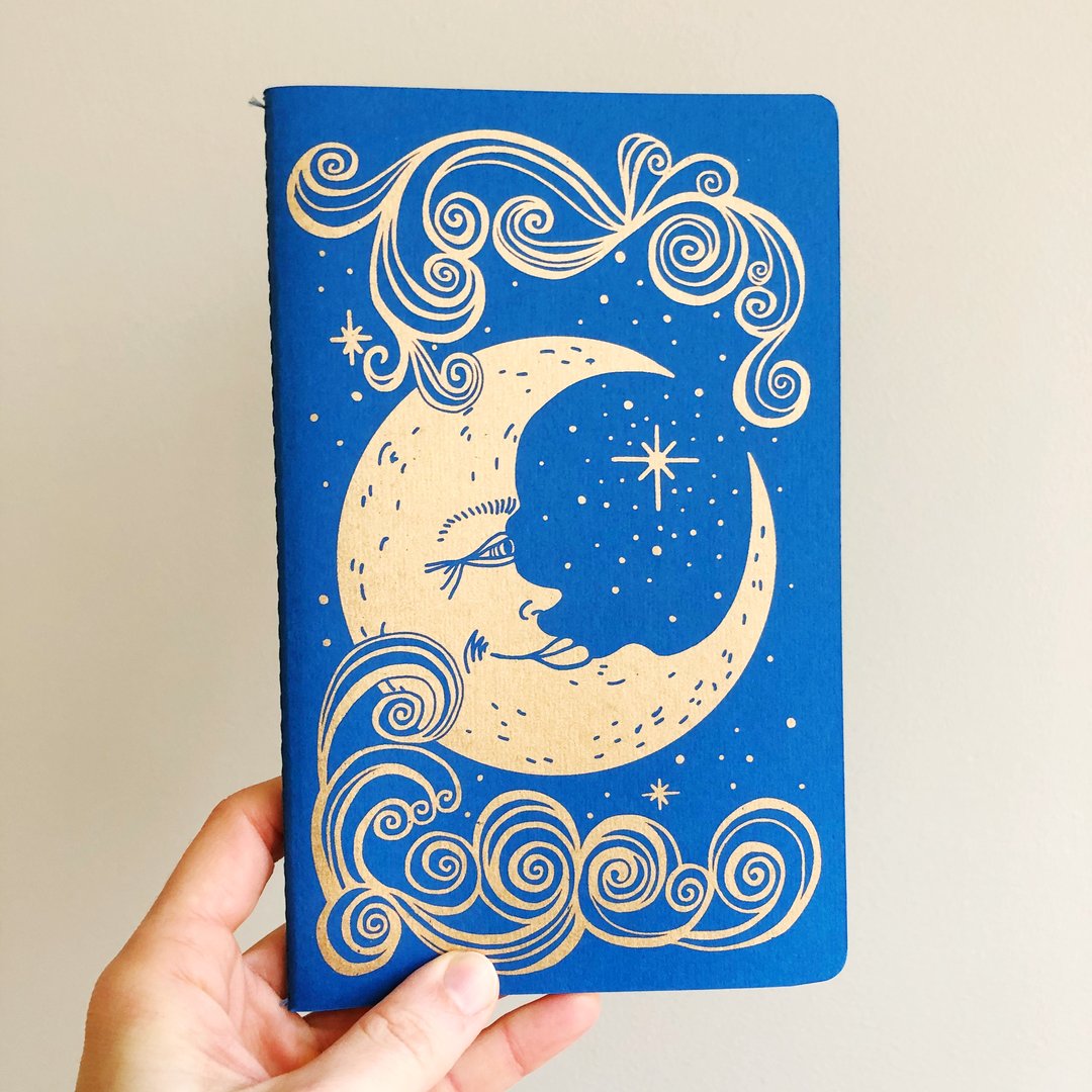 The Rainbow Vision Moon Notebook | Prelude and Dawn | Los Angeles, CA